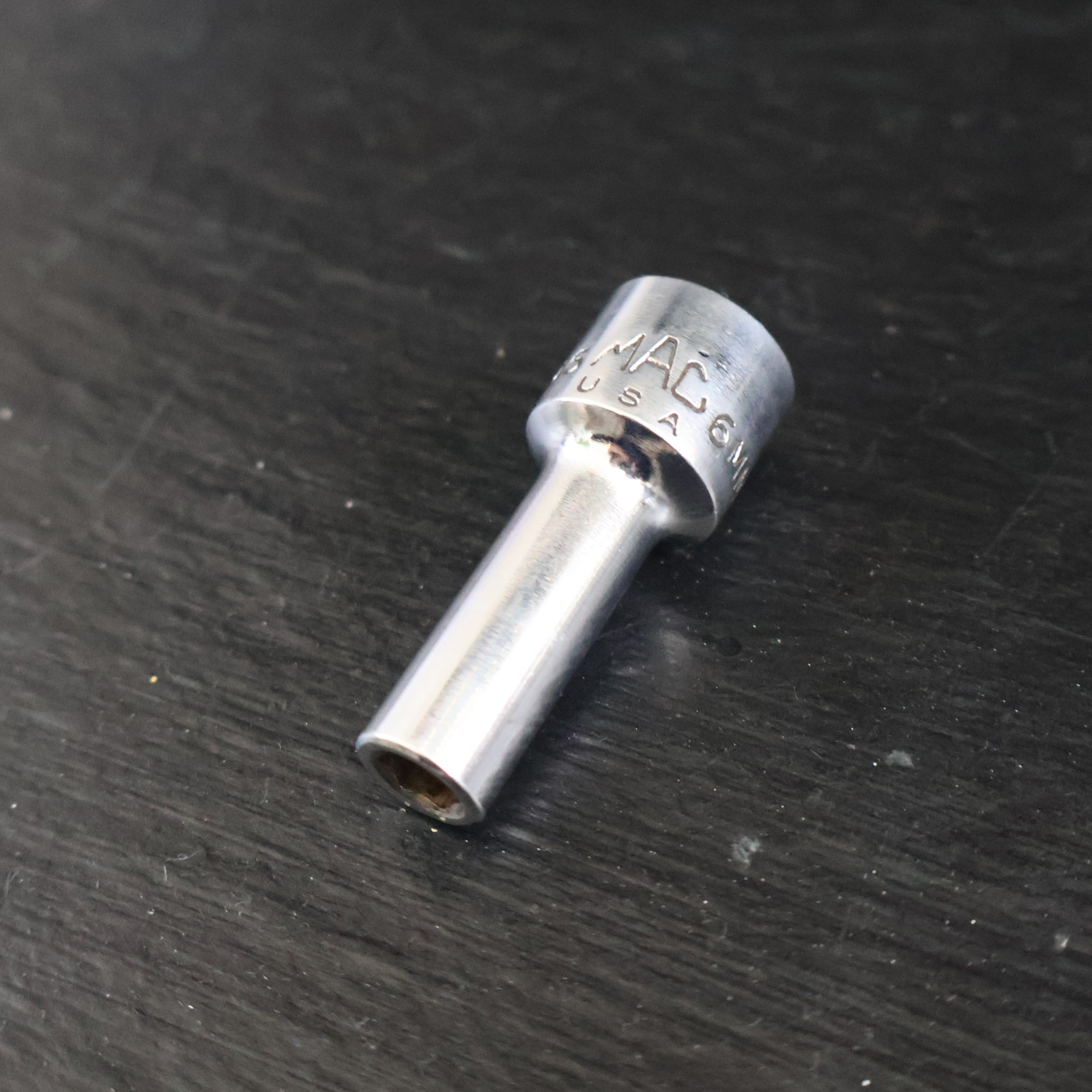 MAC Tools 6mm Hex Bit Socket 3/8″ Drive Allen Driver USA XD6MM Vintage