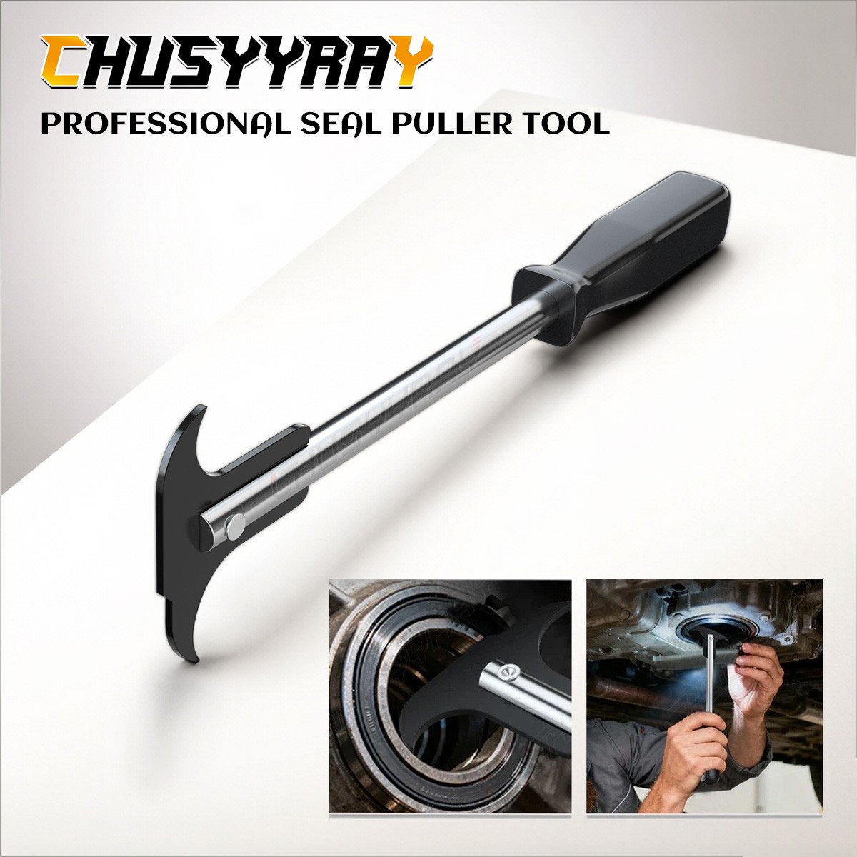 1x Professional Seal Puller Tool with Dual Hook Tips Remove Oil and Grease Seals