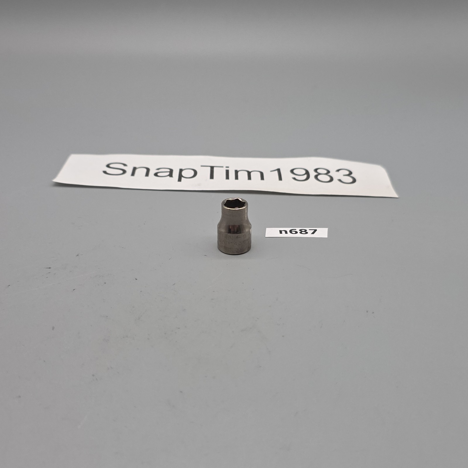 Craftsman Tools 3/8″ Drive 9mm 6 Point Shallow Socket G -43541 USA