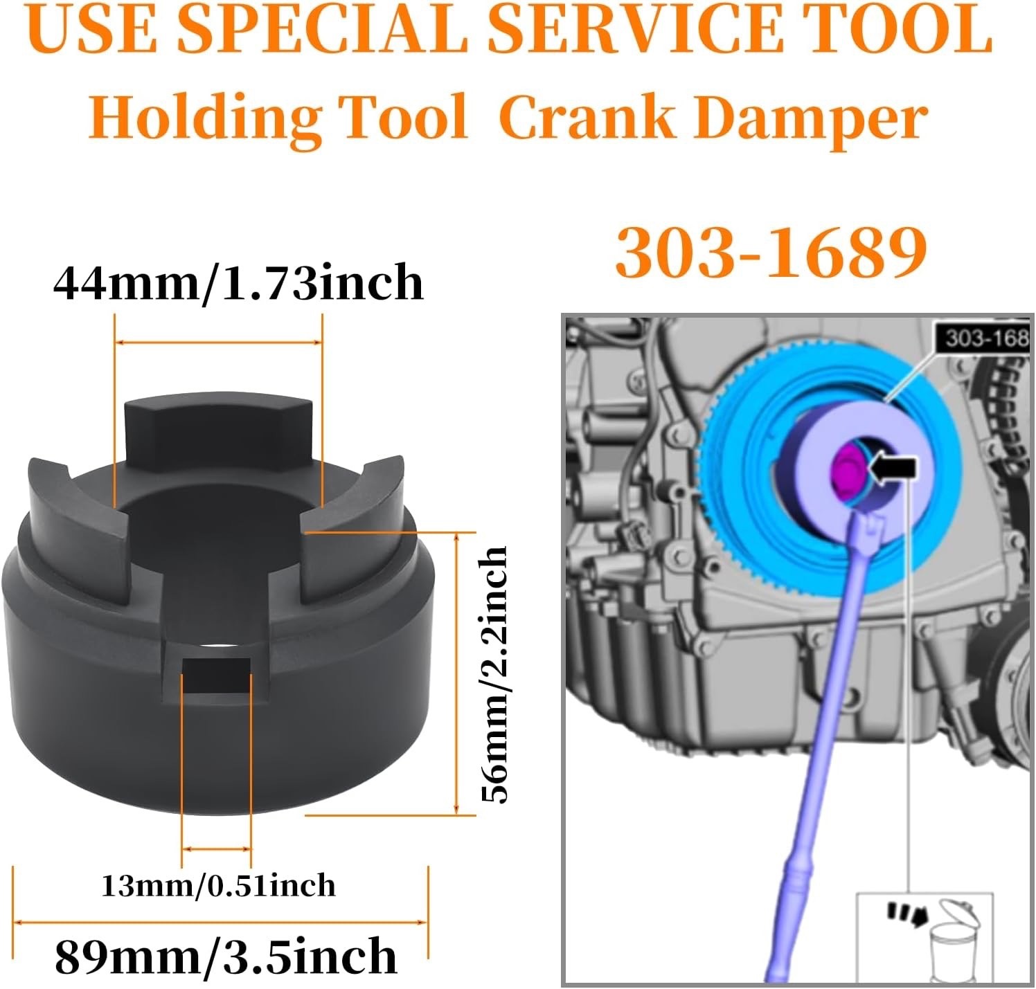 Camshaft Alignment Holding Timing Kit – Balance Shaft Preload Tool-Ford, Lincoln