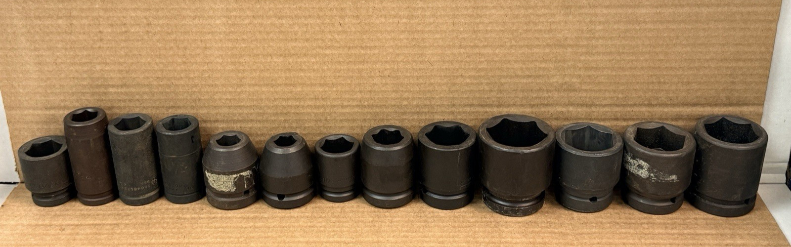 Heavy Duty USA Tool 1” & 3/4″ Impacting Socket 13pc Set Built To Last