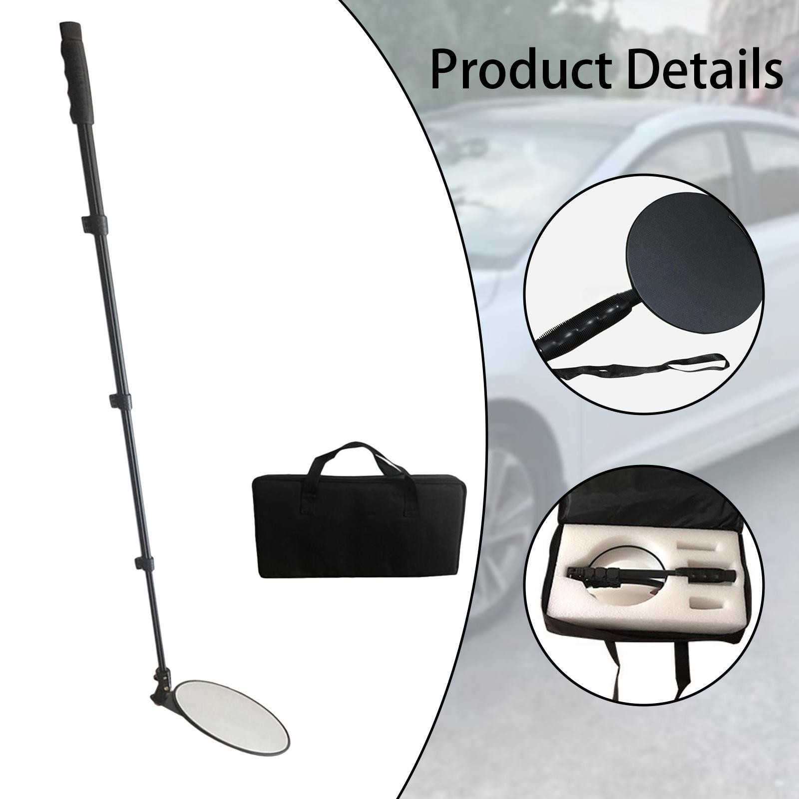 Under Vehicle Inspection Mirror Telescoping Handle Undercarriage Inspection