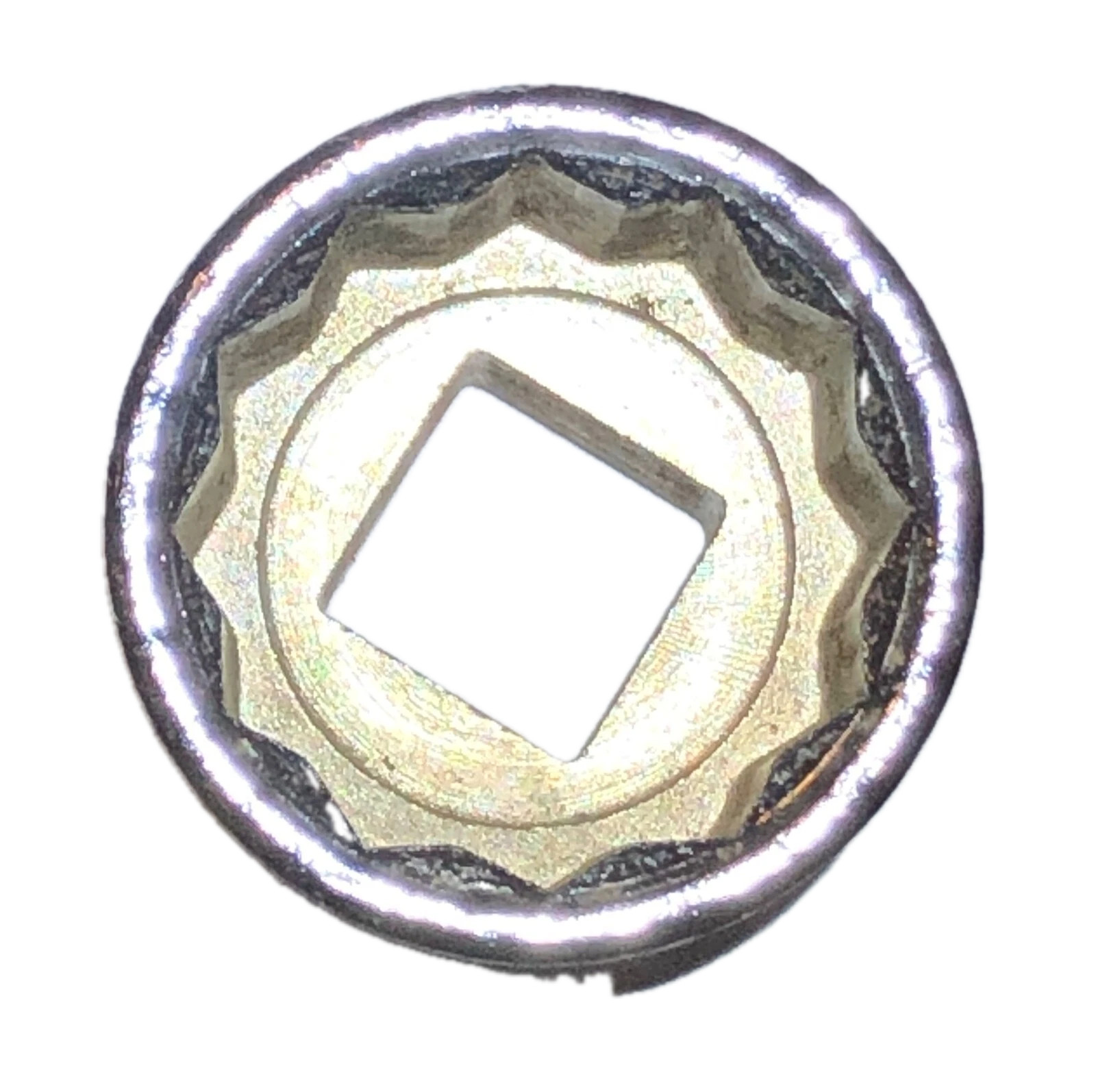 31/32 Bi-Hex Socket 1/2 Drive 12-Point SAE Taiwan Chrome Vanadium Double Hex