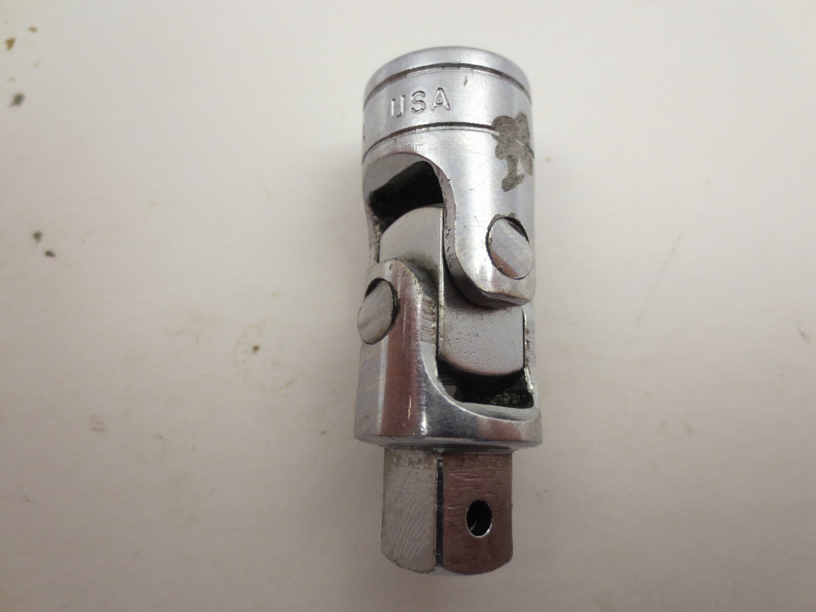 SNAP ON TOOLS SWIVEL / FLEX SOCKET ADAPTER — 3/8″ DRIVE — CHROME — FU8A