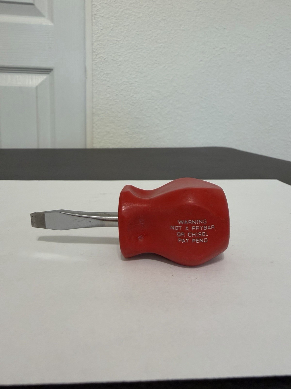 SNAPON SDD1 Phillips head Stub Red Screwdriver