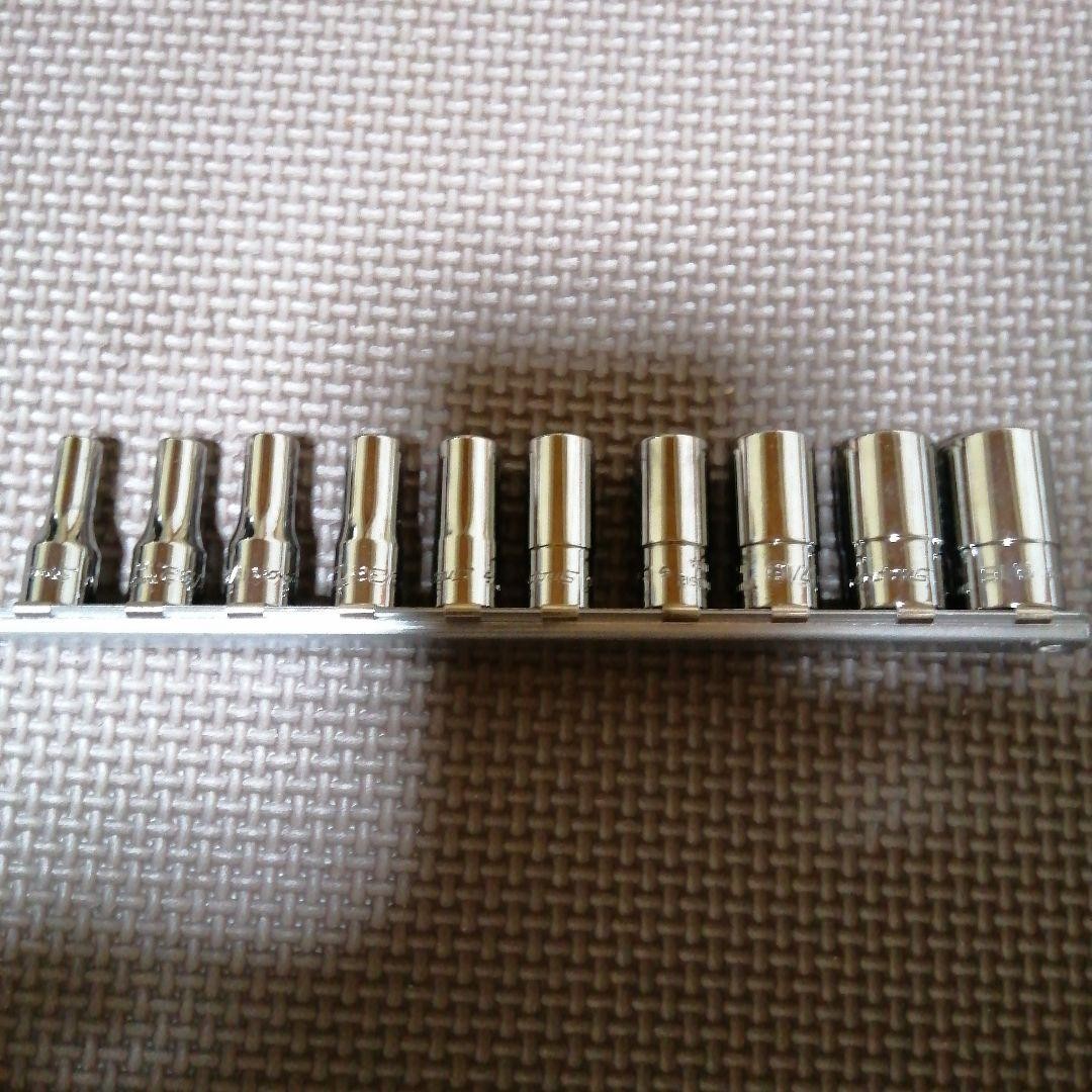 Snap-on 110TMDSY 10pc Drive Socket Set Japan
