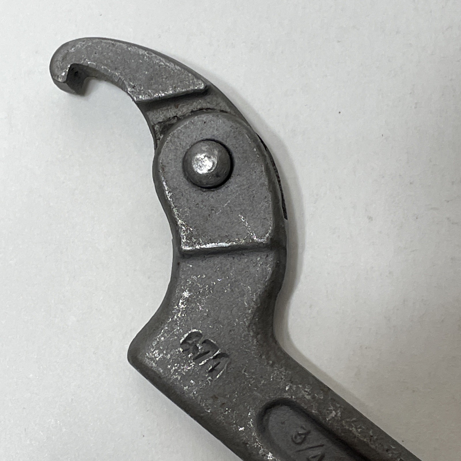 Billings 471 Adjustable Hook Spanner 3/4″ – 2″ USA Wrench Vintage Hartford Tool