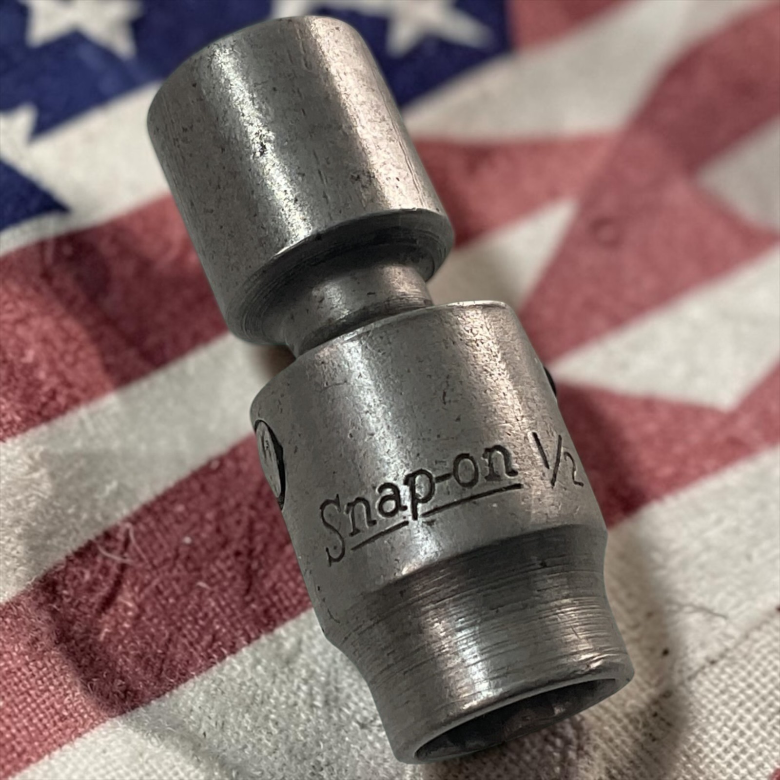 Snap-on Swivel Impact Socket 1/2″ 3/8″ Drive 6 Point IMBF16 Sold As Pictured