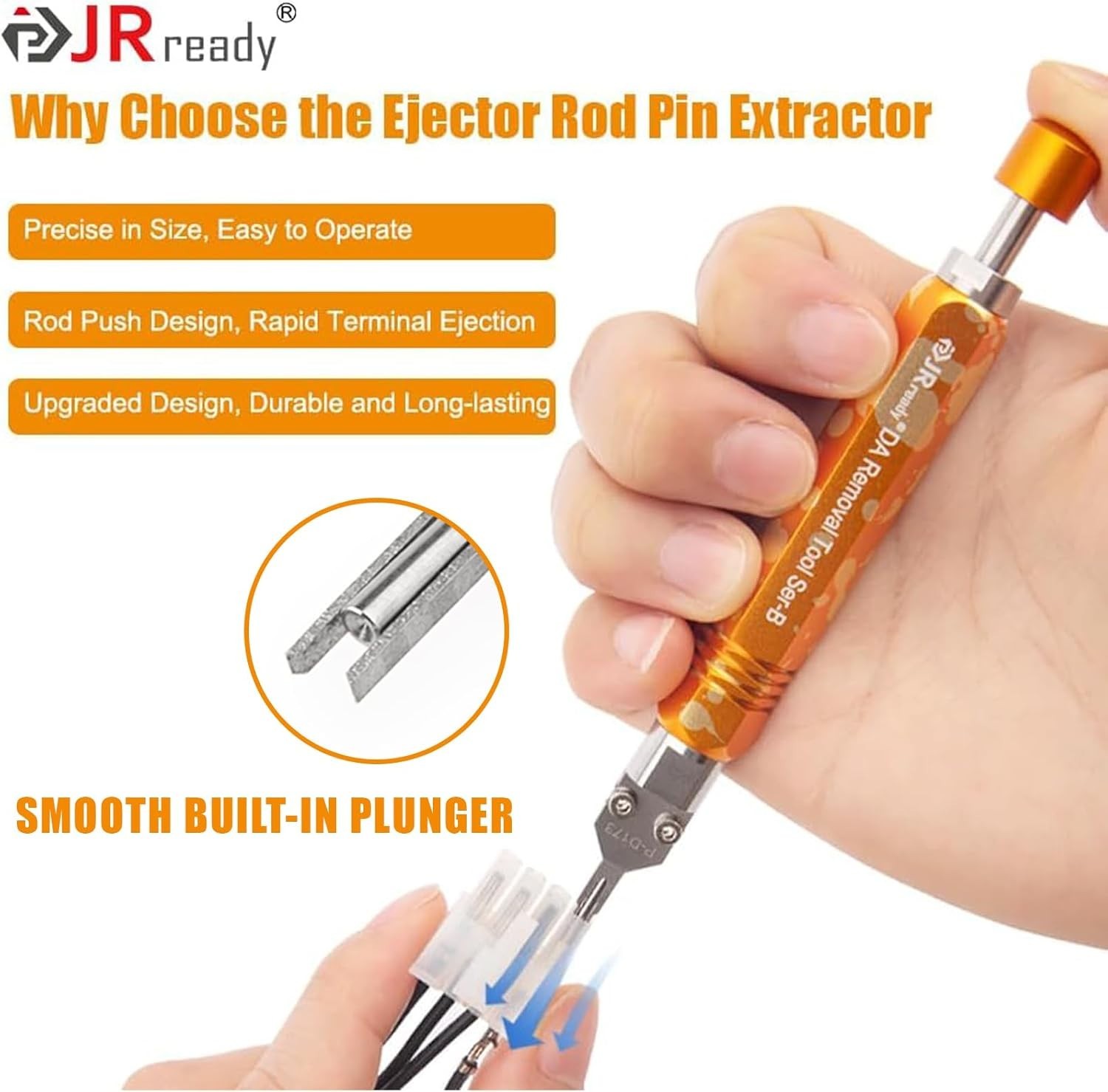 Compact Hand-Powered Molex Pin Extraction Tool for Technicians and DIY Users