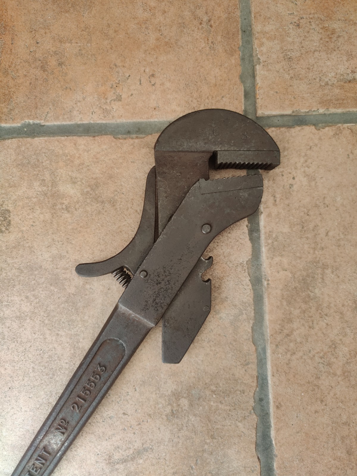 Thurley Grip-All Wrench No.2, Like Stilson Stilsons 14 Inch