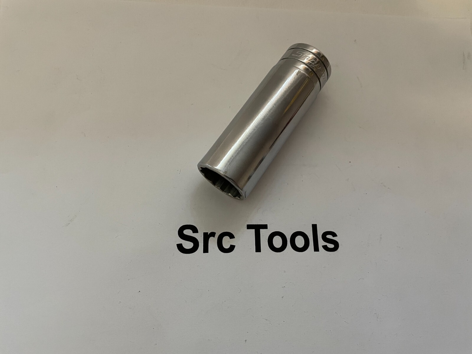 Snap-On Tools USA 1/2″ Drive 12pt 13/16″ SAE Deep Chrome Socket S-261