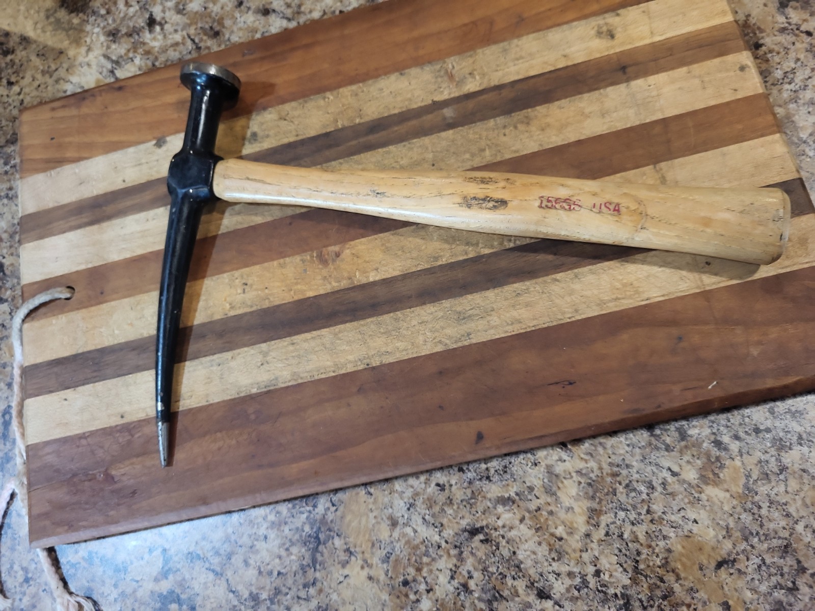 Martin Tools USA 🇺🇸 156-GB Curved Pick Body Hammer – Hickory Handle VGUC 🔥
