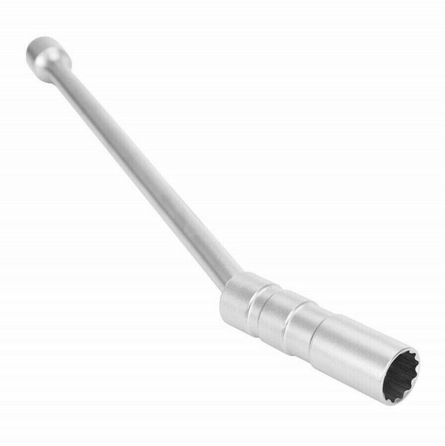 1 PCS 14mm 3/8″ 305mm Chrome Vanadium Steel Ignition Spark Plugs Removal Tool