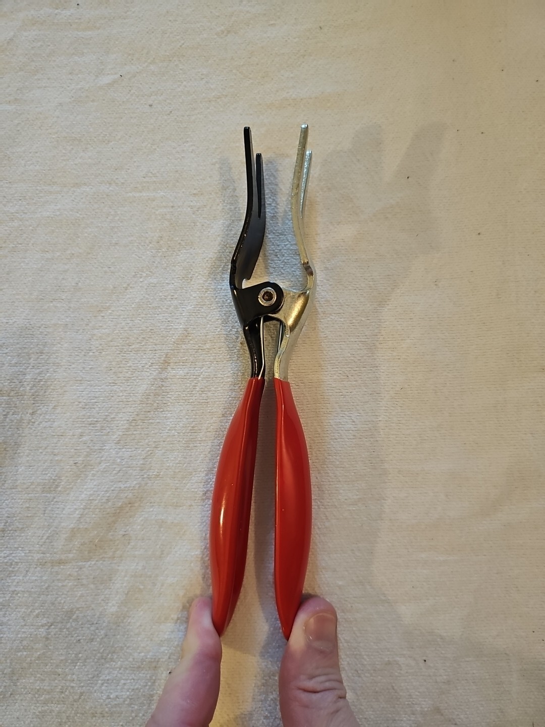 Separator Pliers Pipe Angled Auto Fuel Water Vacuum Line Tube Hose Remover Tool