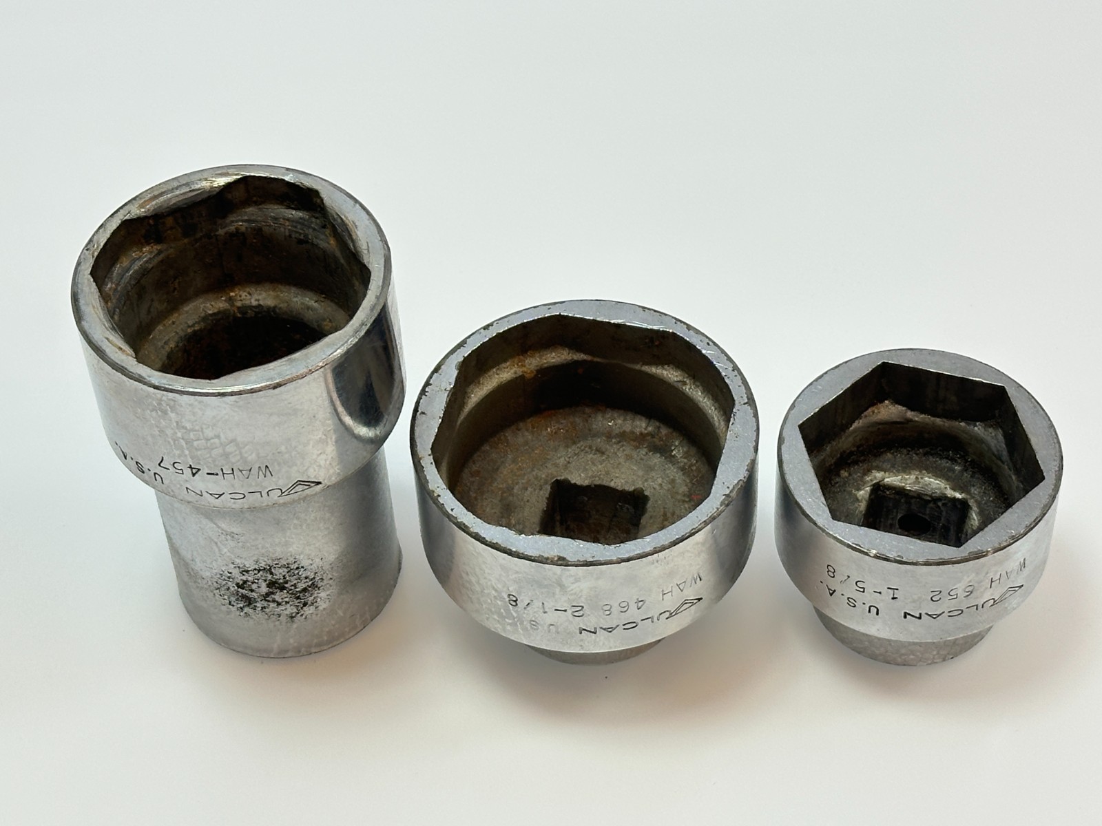 Vulcan Tools USA Rare 3/4″ Drive Specialty Socket Set, WAH-457, WAH-498, WAH-652