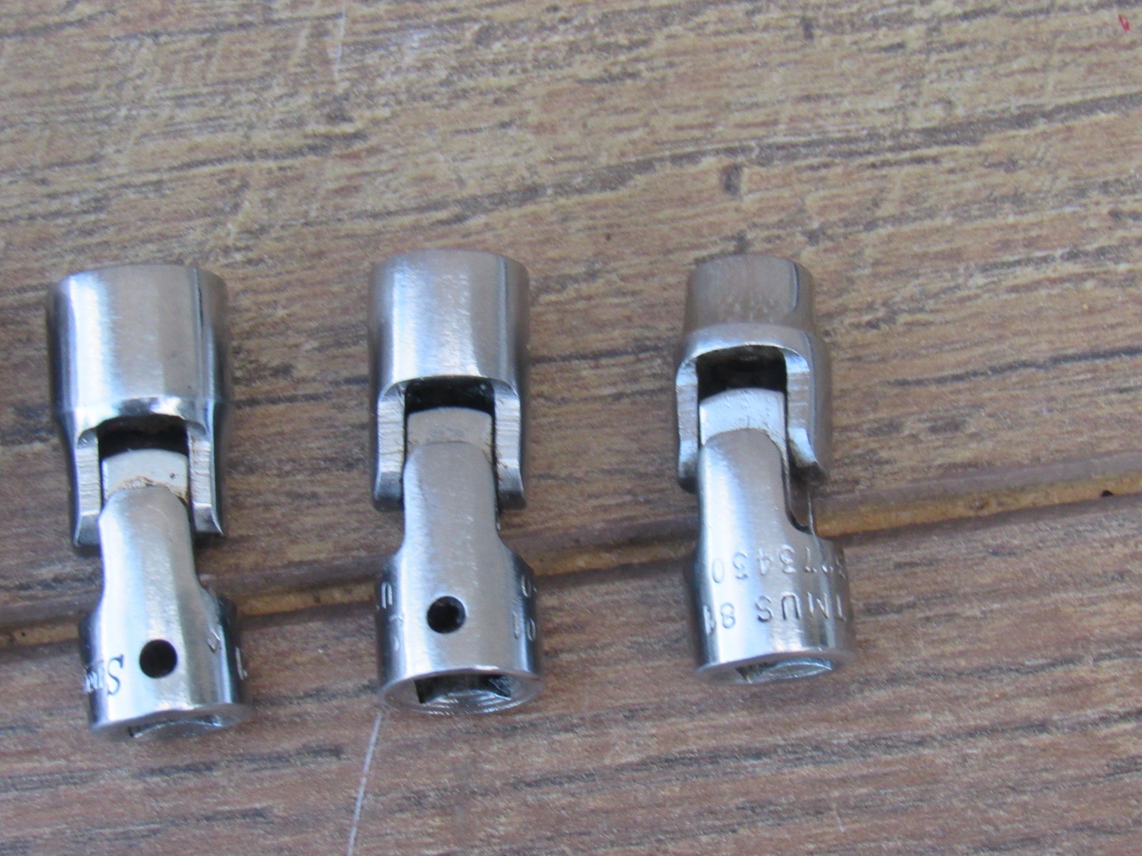 SNAP ON 106TMUS 1/4″ DRIVE 6 PT 6 PC SAE UNIVERSAL SWIVEL SOCKET SET UNDERLINE