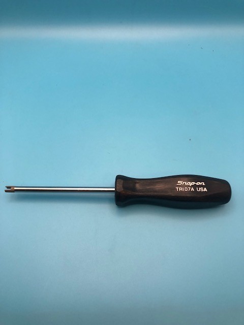 Snap On Tools Black Hard Grip Tire Valve Core Tool TR107A USA