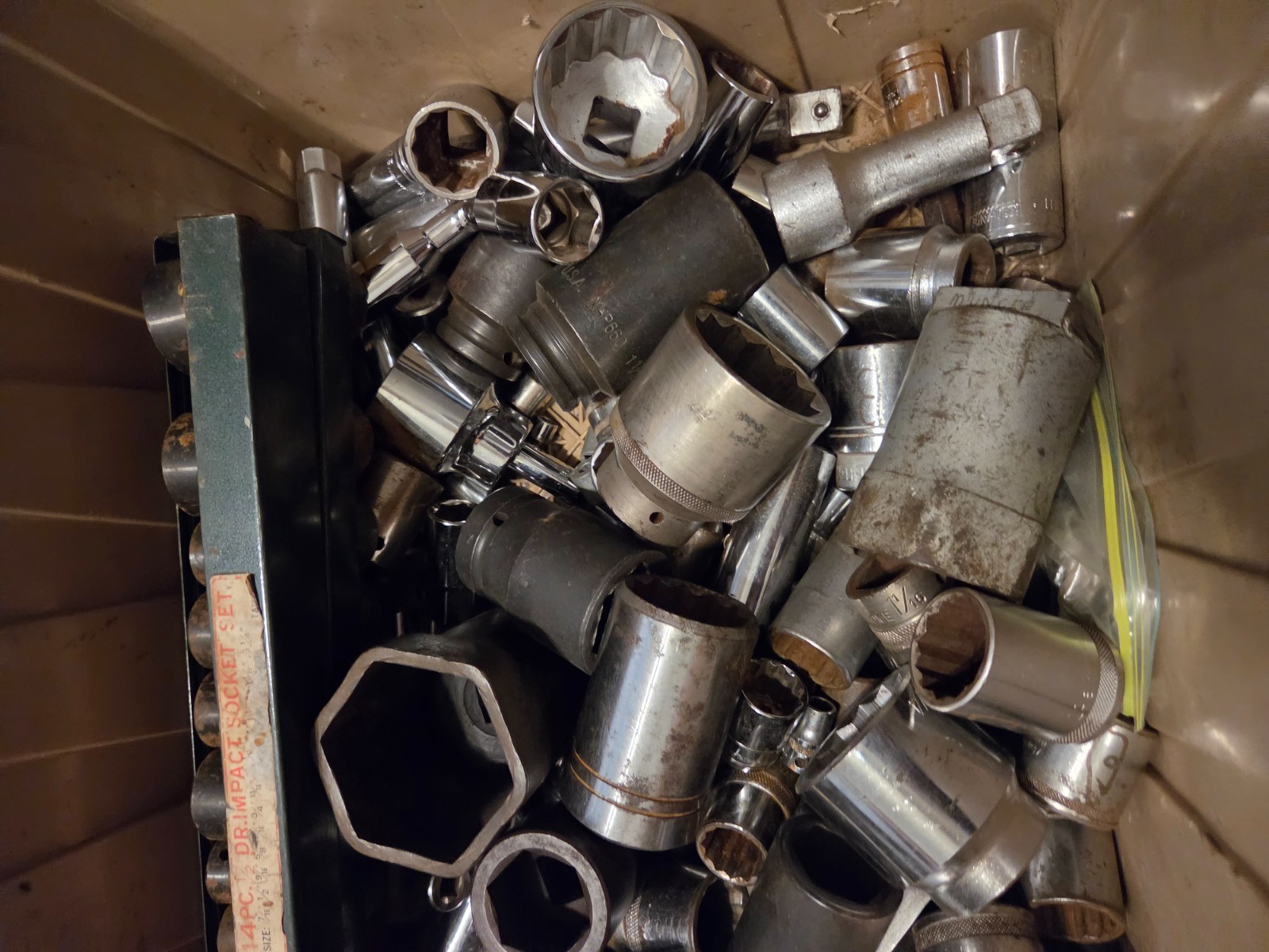 Large Mixed vintage Socket Lot PROTO NAPA HERBAND WILLIAMS OTHERS