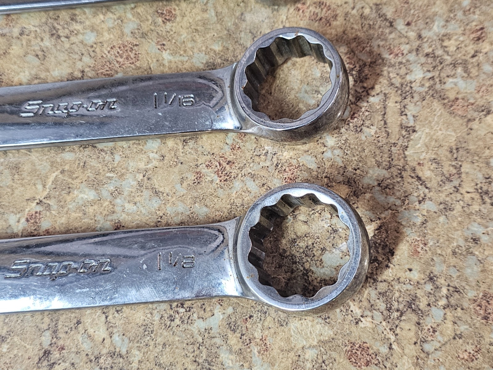 Snap-on 14pc 12-Point SAE Short Combination Wrench Set 5/16 – 1-1/8″
