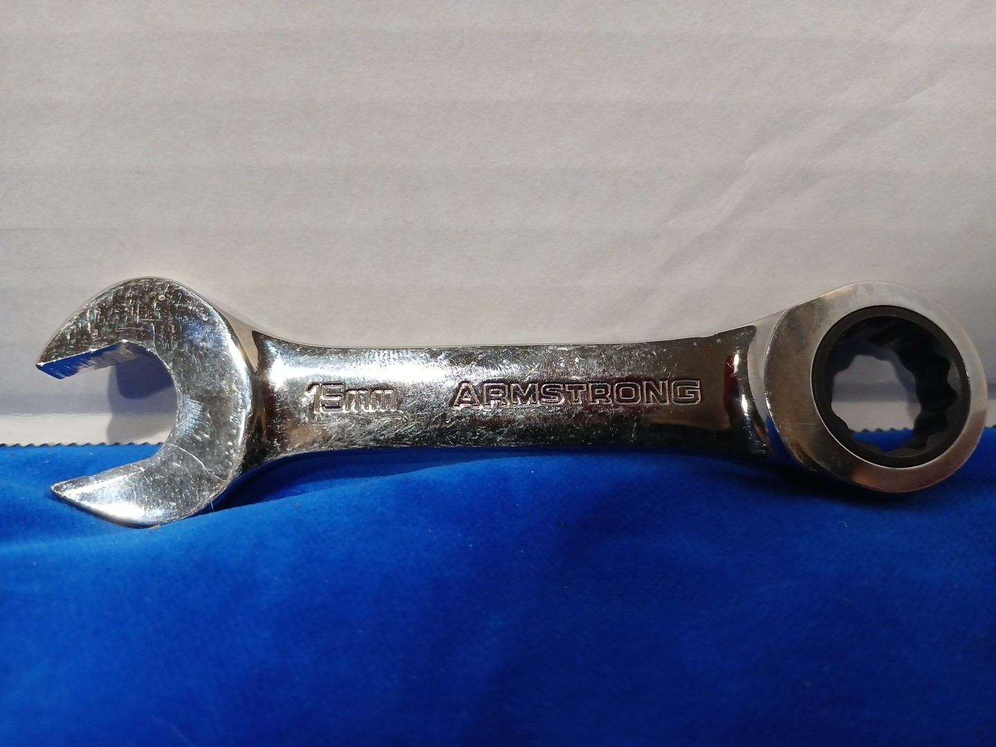 Lot Of 7 Armstrong Ratchet Combo Wrenches