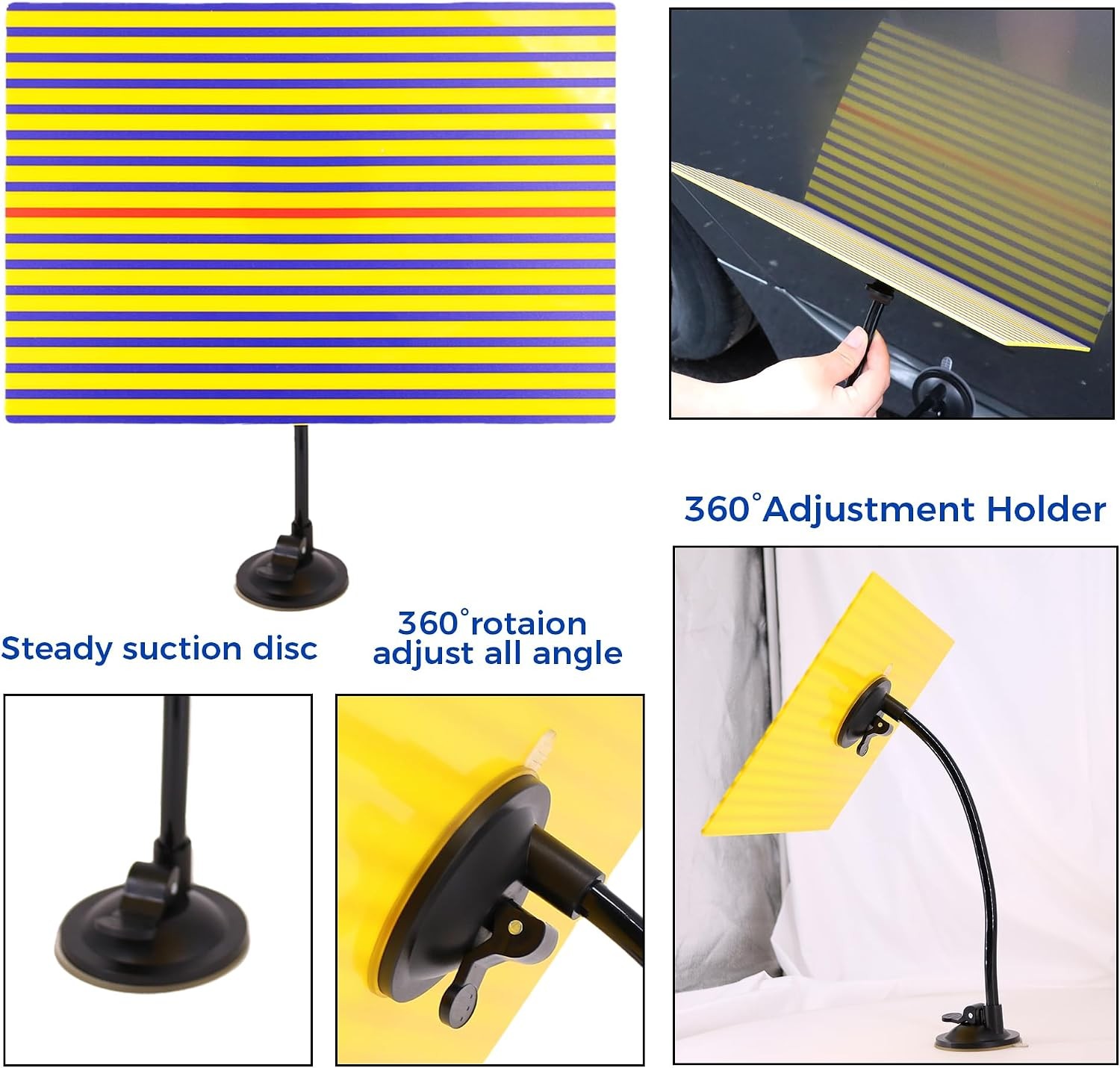 Dent Puller Kit, 93 PCS Paintless Dent Removal Tool Golden Lifter, Bridge Puller