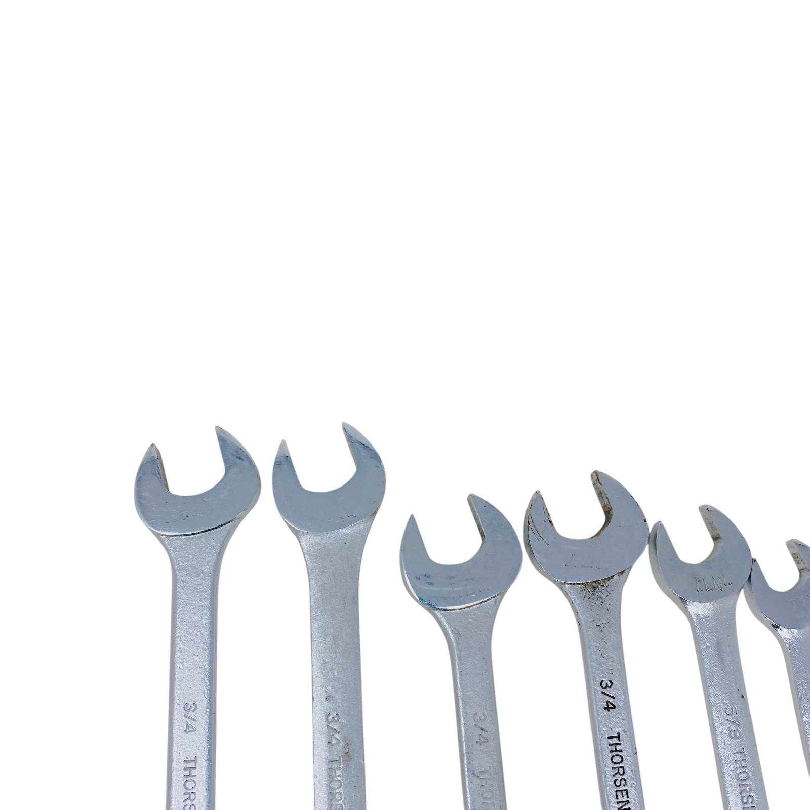 Thorsen USA Combination Wrench Lot SAE Mechanics Hand Tools Set, 10 Pcs