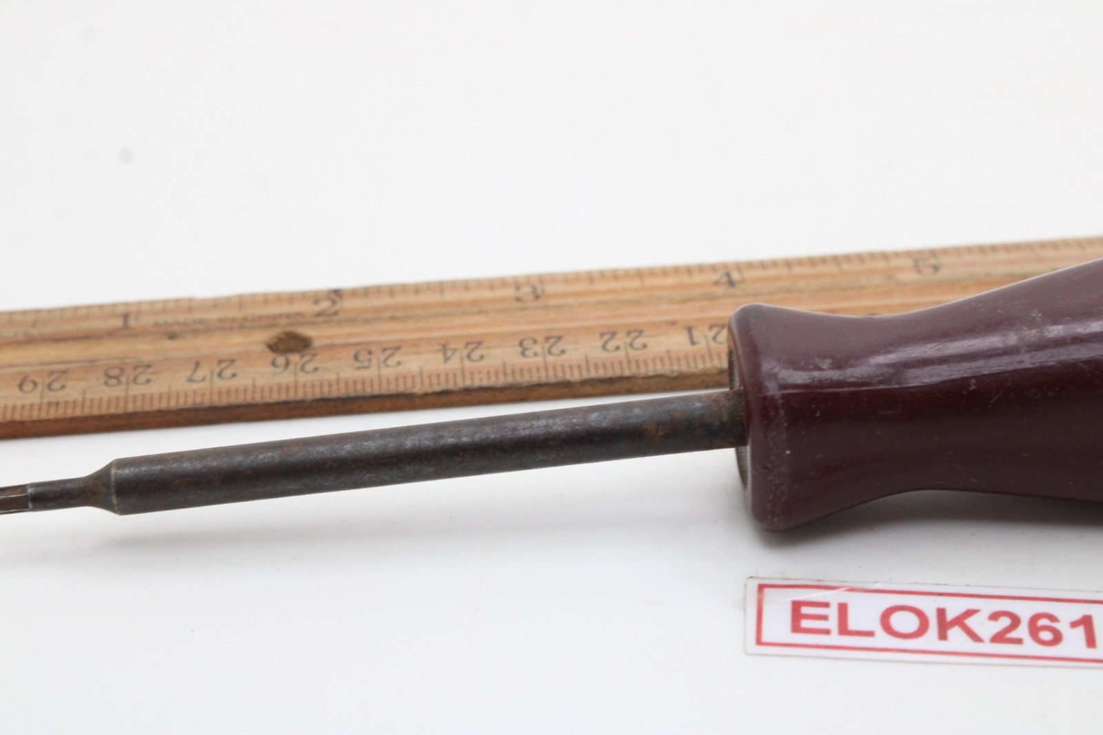 Matco Tools SDM T15 Torx 3″ Driver Burgundy Hard Handle USA