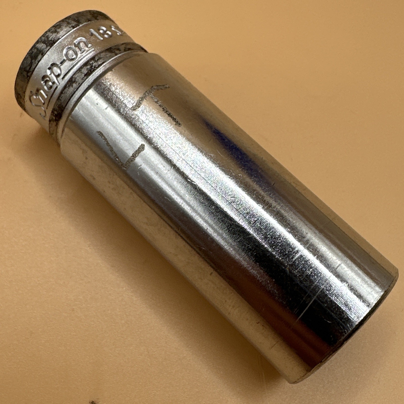 Snap On Tools 18mm Deep Socket 3/8″ Drive 6 Point SFSM18 Made in USA