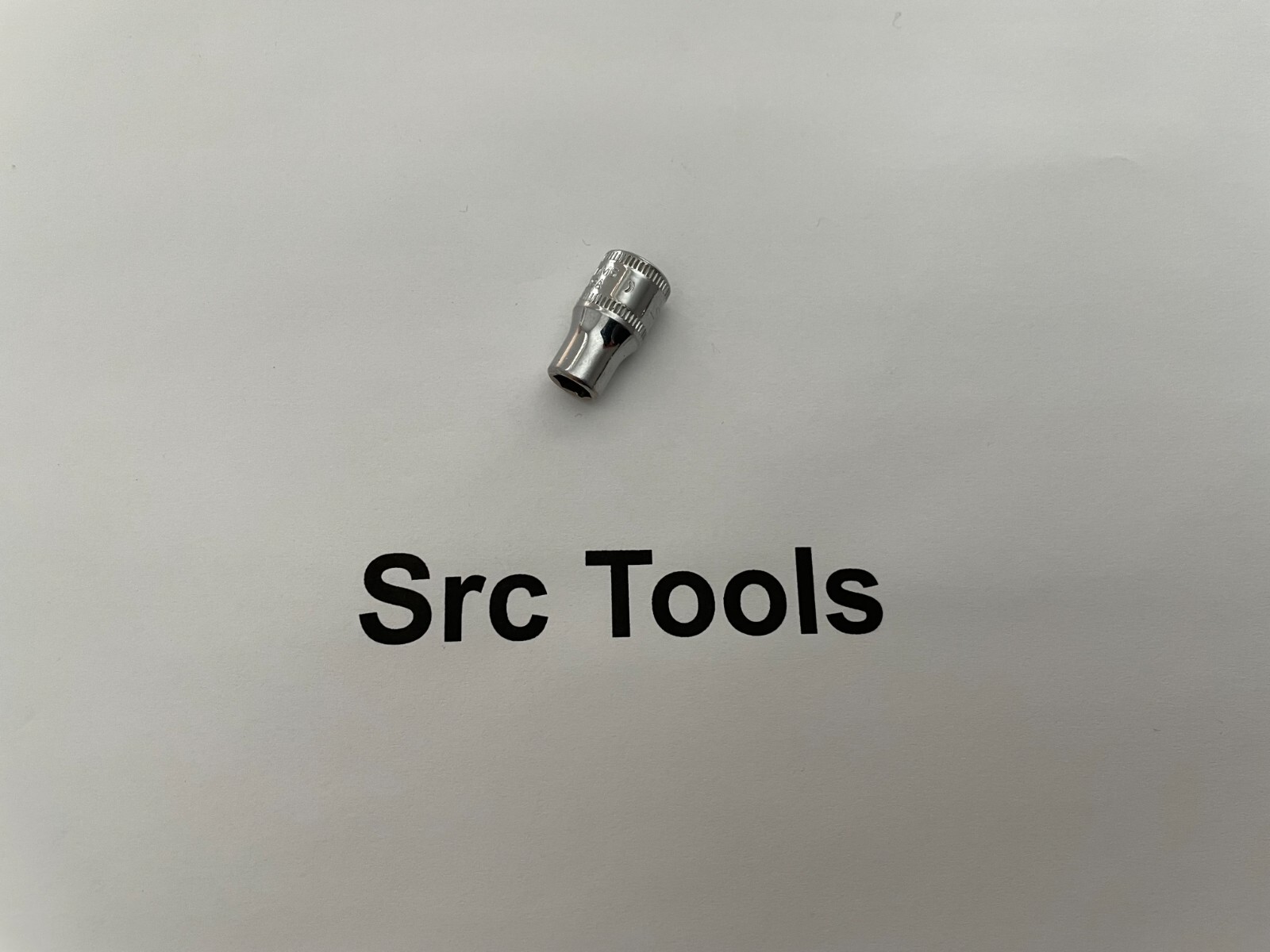 Snap-On Tools USA 1991 1/4″ Drive 6pt 6mm Metric Shallow Chrome Socket TMM6