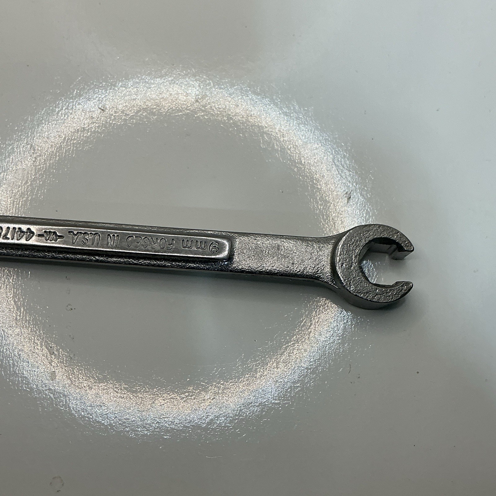 Craftsman 9mm x 11mm Metric Flare Nut Line Wrench Double Open End USA
