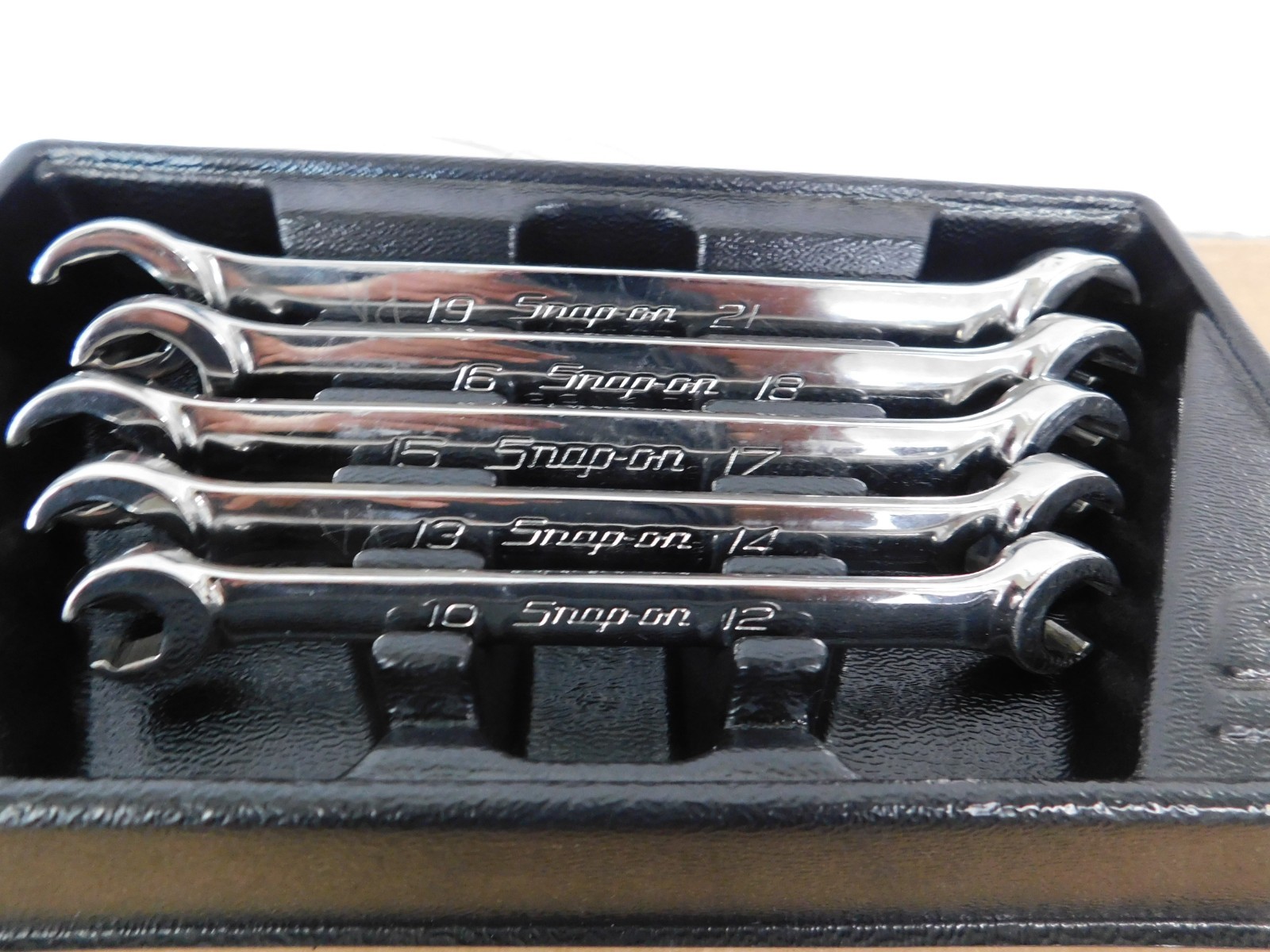 SNAPON WRENCH SET Metric Double End Flare Nut 6-Point 9–21 mm 6TOTAL *NICE*