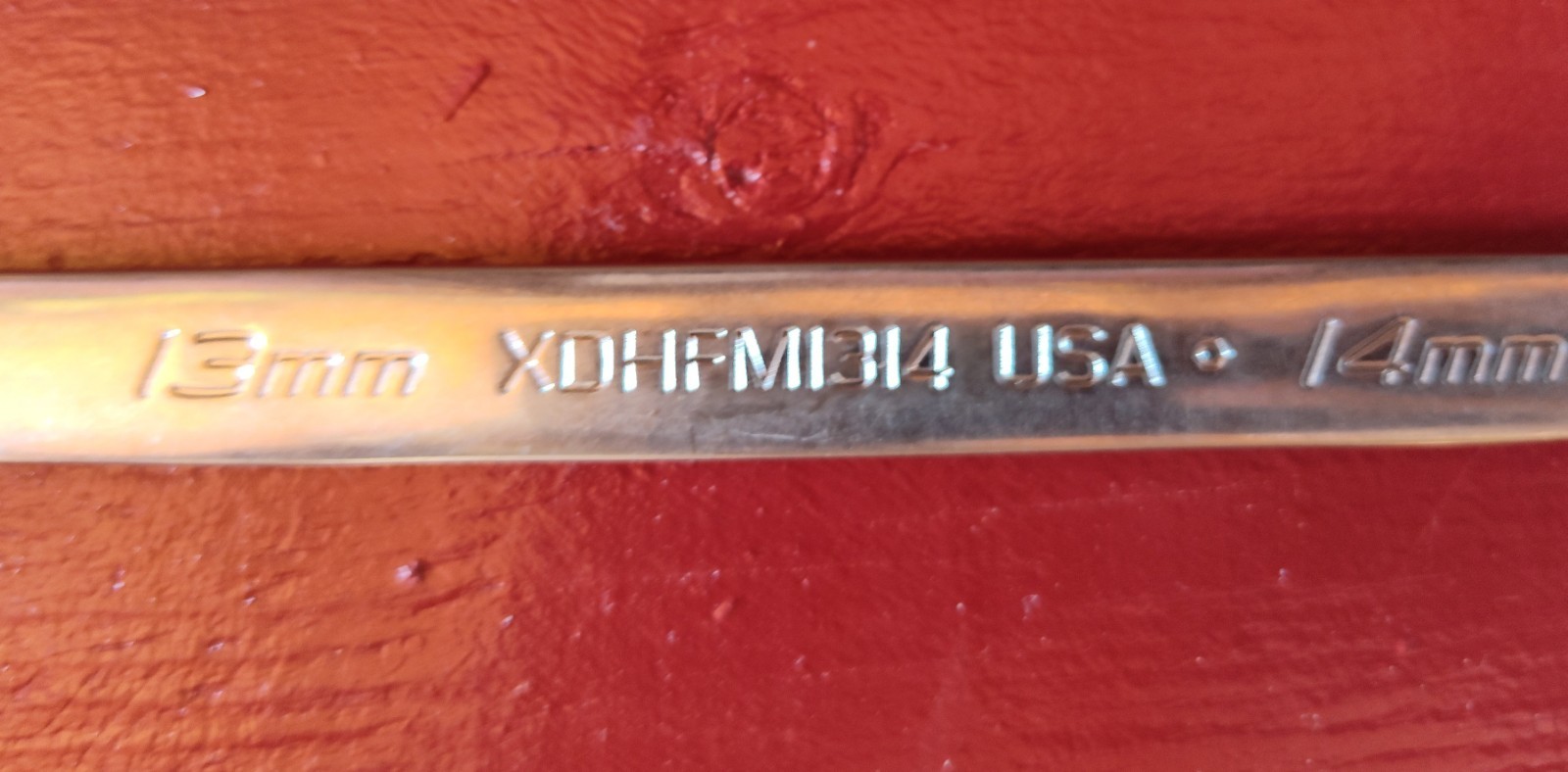 🇺🇲 SNAP-ON 13 – 14mm Flank Drive Offset Box Wrench: 12-point, # XDHFM1314