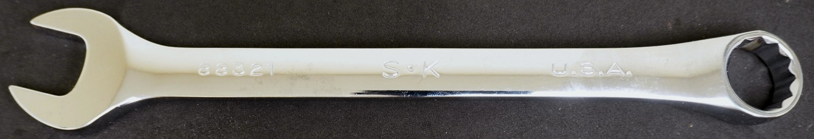 S-K 21mm 12-Point Combination Wrench – 88321 – USA