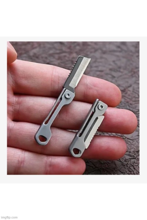 Ultra Small Folding Keychain/Pocket Knife