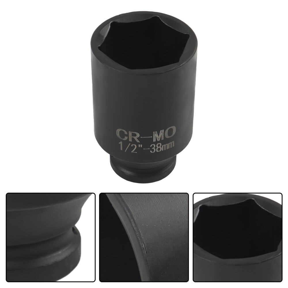 Deep Impact Socket Set 1/2″ Drive Metric Axle Hub Nut Socket 29-38mm 9Pcs