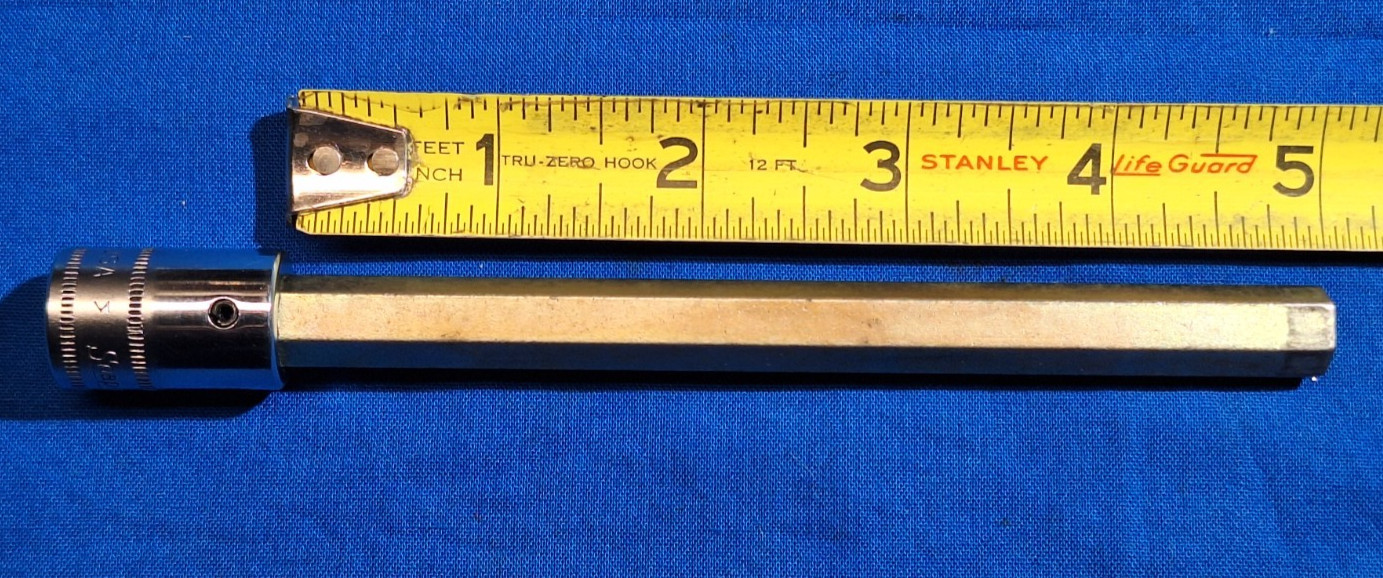 SNAP-ON FAML10 3/8″ drive extra long (5″) 10mm hex head / allen head socket