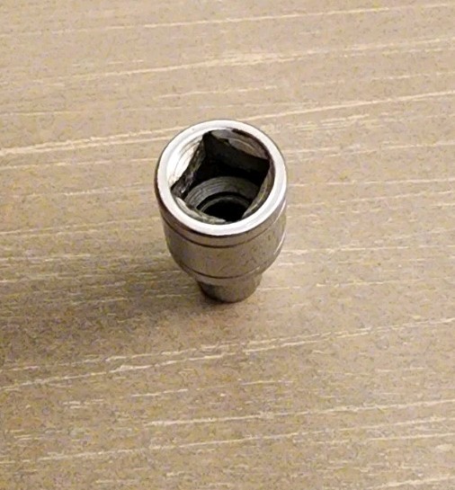 Craftsman USA 4mm Socket 6 Point 1/4″ Drive VV 43505 (No Knurl M/M)