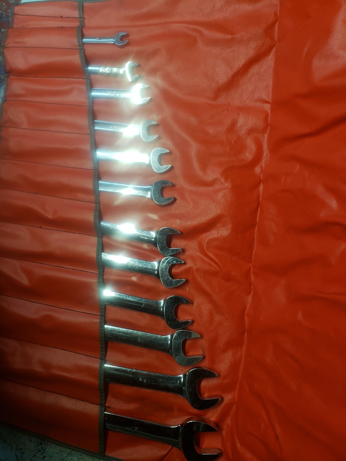 Snap On SAE Wrench Set 14 Pieces Oex Soex