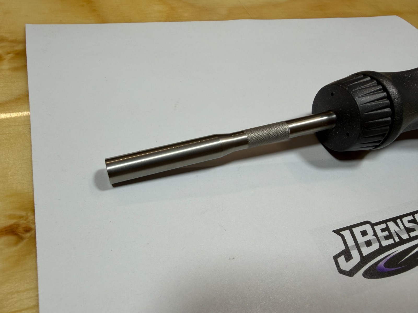 Snap-on Tools DARK TITANIUM Hard Grip Ratcheting Screwdriver w/o Bits SSDMR4BDT
