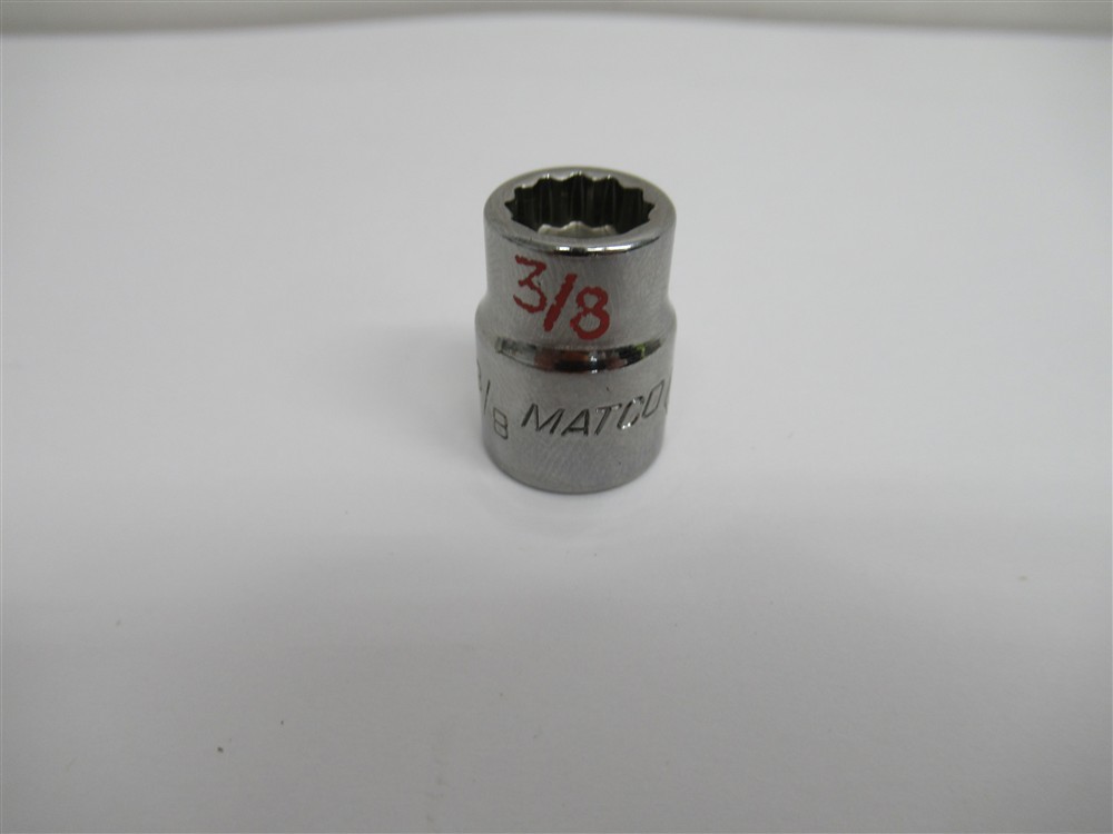 Matco Tools B122A, 3/8″ Standard Socket, 3/8″ Drive, 12Point