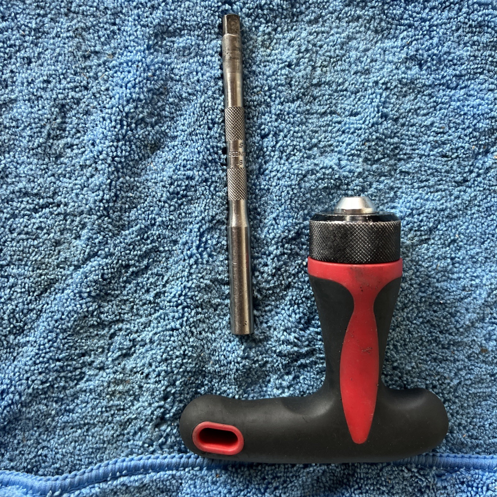 Mac Tools PMR 1/4″ 4″ Shaft Hex Bit Ratcheting Hi Torque t handle screwdriver