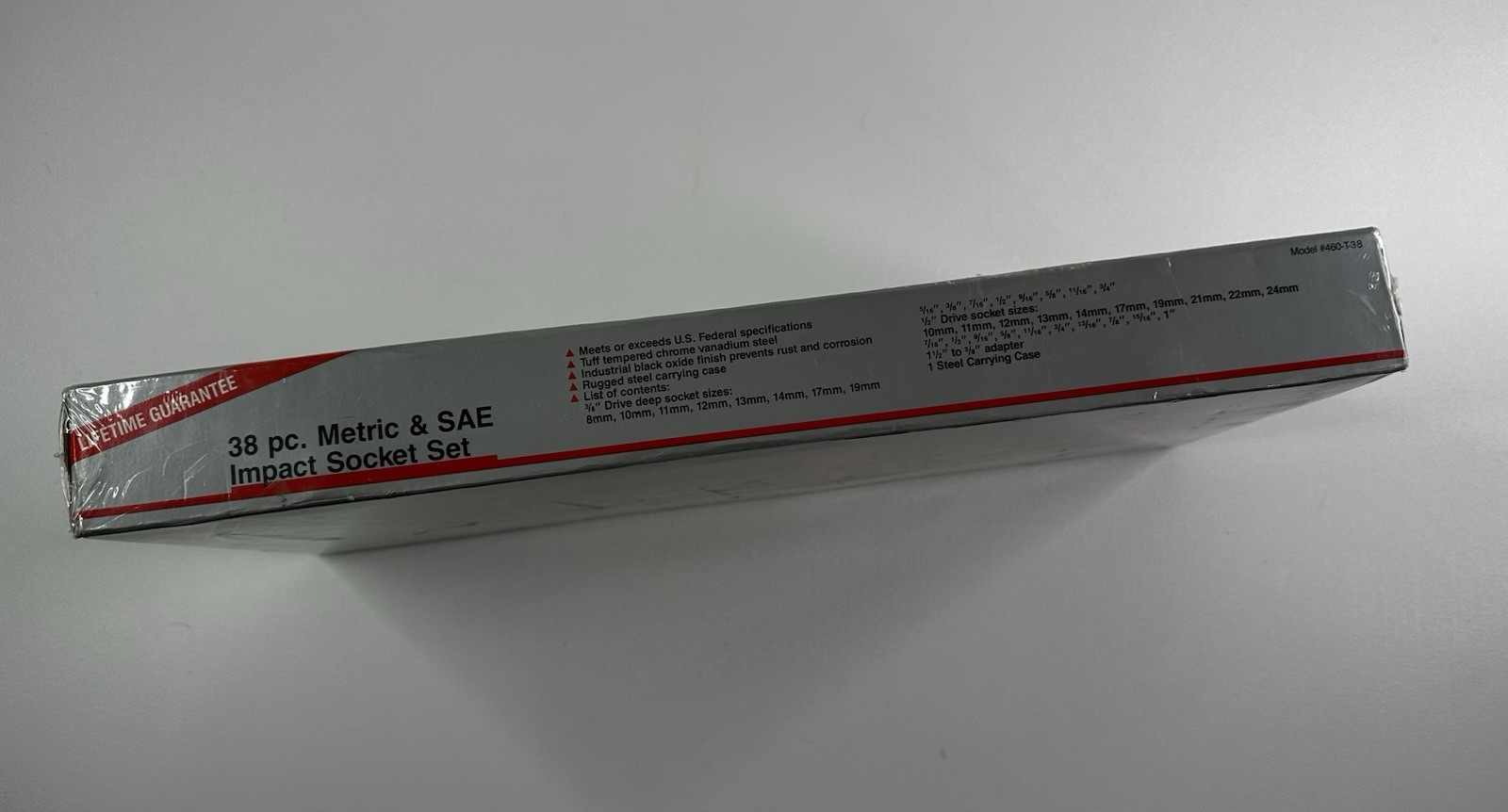 Vintage ALLTRADE Metric & SAE Impact Socket Set – 38pc Sealed (1980s)
