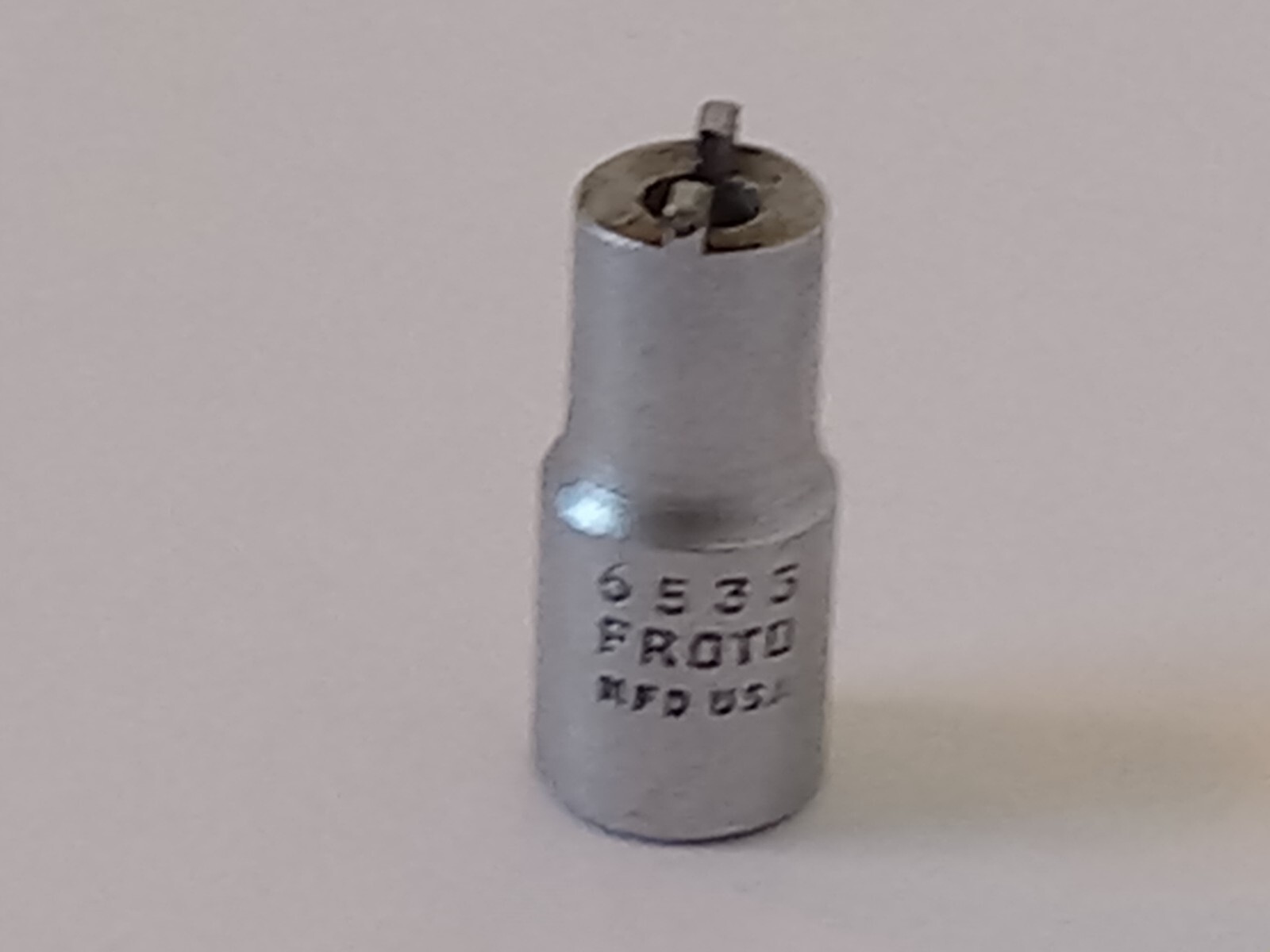 Proto Tools MFD USA 1/4″ Drive Pronged Radio Trim Nut Dash Socket 6535