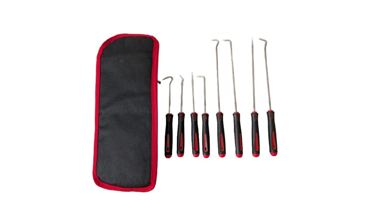 8PCS Precision Pick Set – Auto Oil Seals, O-Rings, Gaskets, Picks & Tools