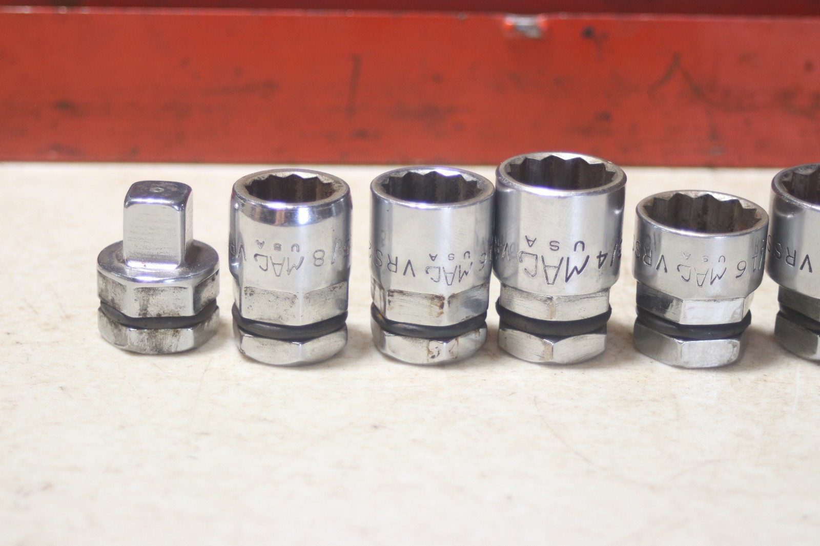 MAC Tools VRF Front End Alignment Pass Through Socket Set