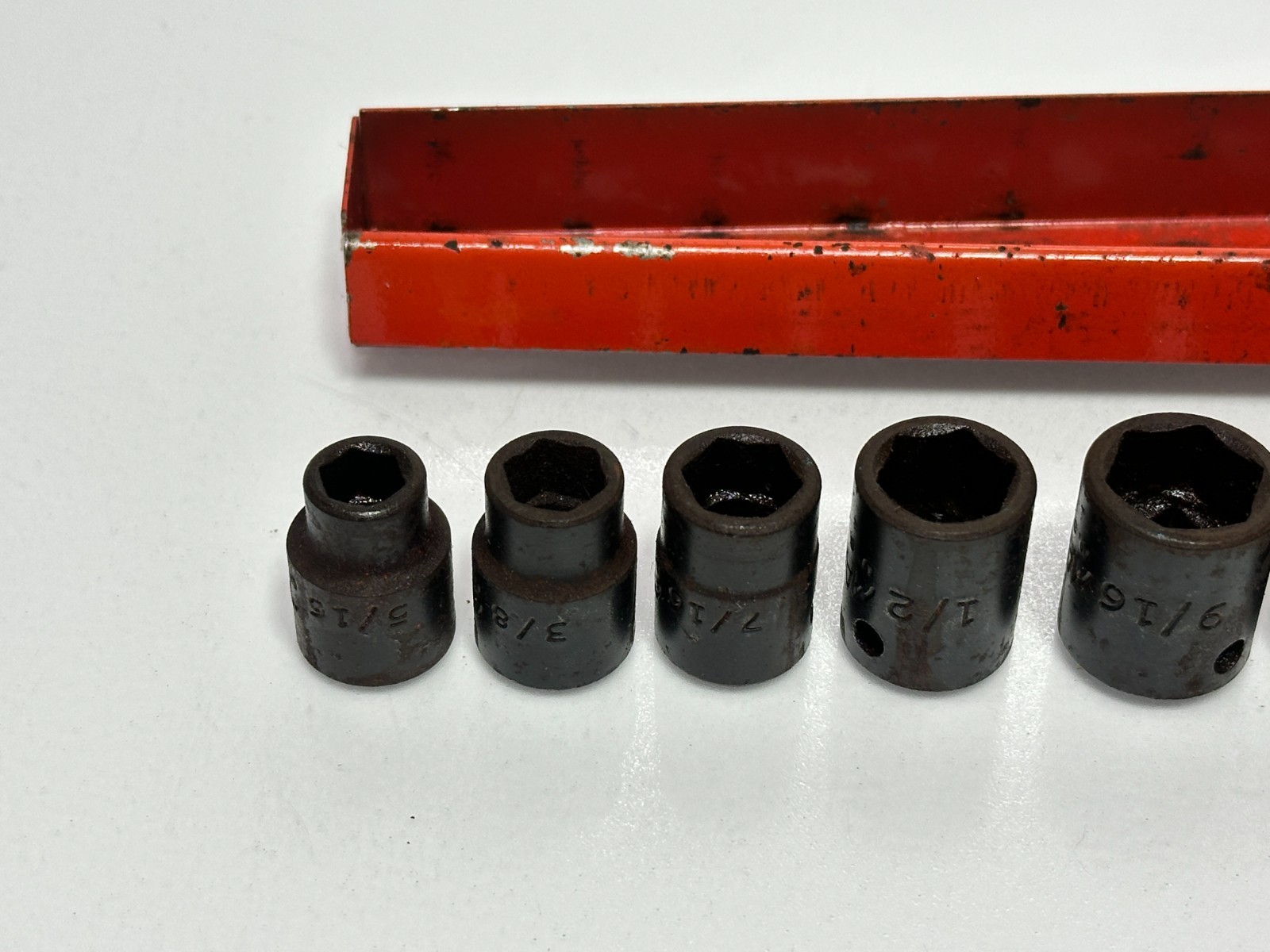 MAC Tools USA 8pc 3/8″ Drive XP SAE 5/16-3/4” 6-Point Shallow Impact Socket Set