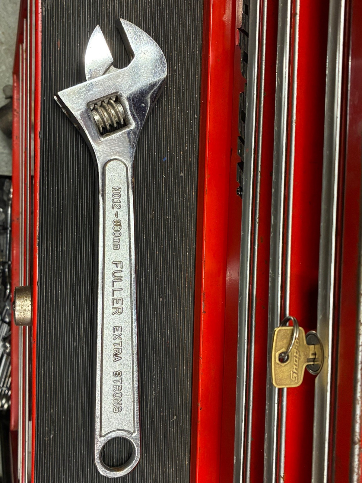 Fuller 12” 300mm adjustable spanner, lovely high quality spanner, vgc.