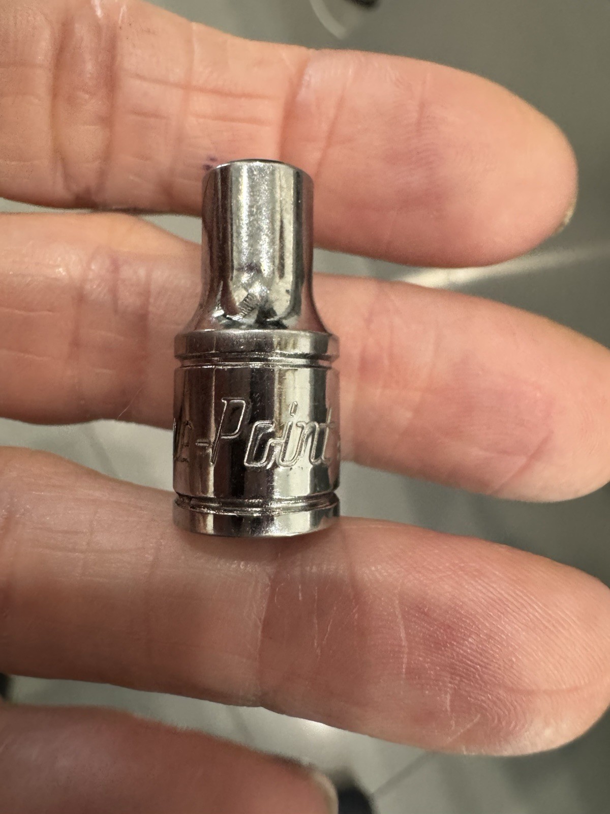BLUE POINT By Snap On BLPSM145 1/4″ DRIVE 5MM SOCKET SHALLOW 6 POINT