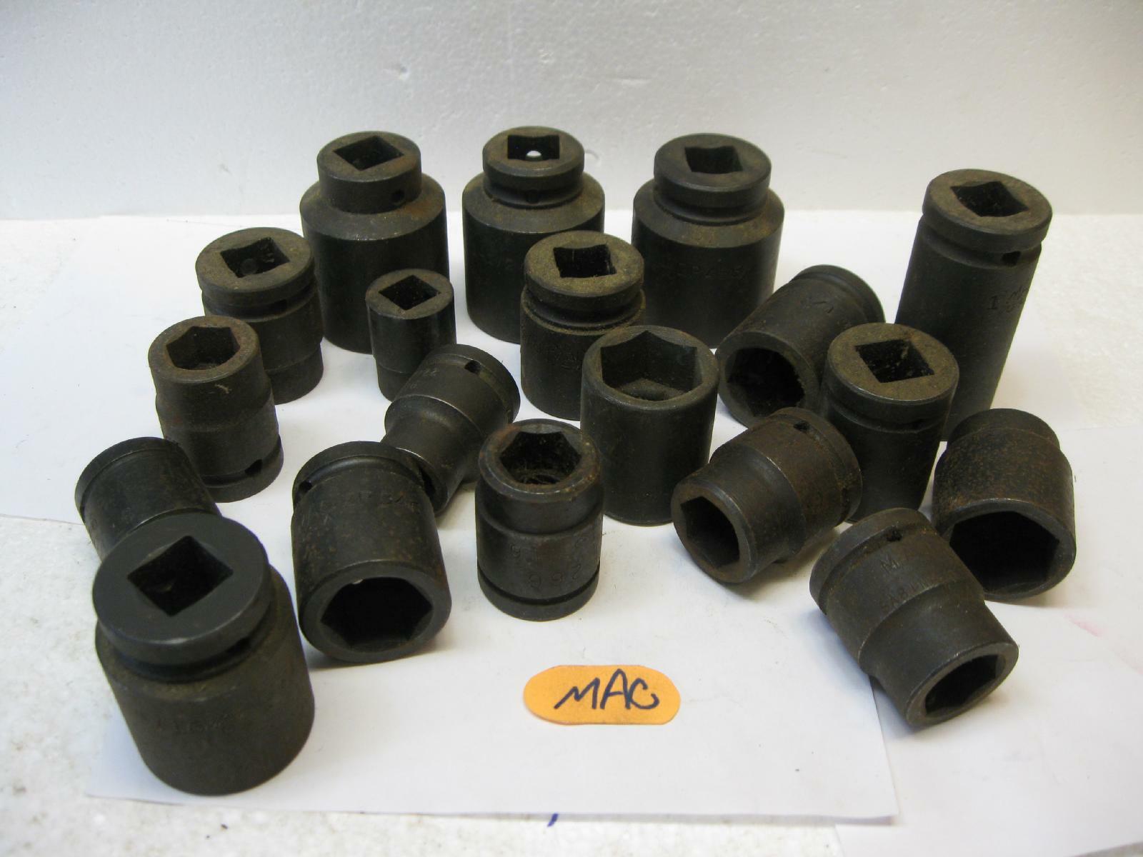 Mac tools 3/4″ drive Impact Sockets. 7/8in. 1-1/8in. 1-1/16in. Sold Each. New!