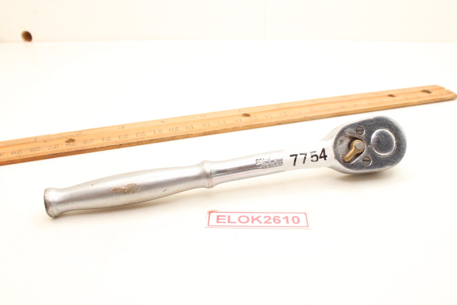 Rare Snap-On F-70S 3/8″ Drive Ratchet Ferret 6-3/4″ Chrome USA